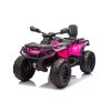 109818 24 detska elektricka ctyrkolka can am outlander atv 24v 4x200w rs ruzova