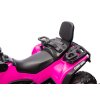 109818 2 detska elektricka ctyrkolka can am outlander atv 24v 4x200w rs ruzova