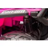 109818 9 detska elektricka ctyrkolka can am outlander atv 24v 4x200w rs ruzova