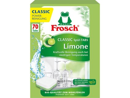Frosch Tablety do myčky - Limetka, 70ks