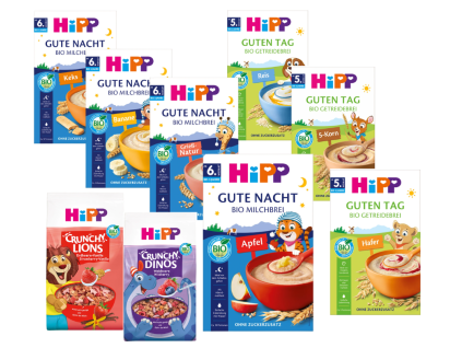 hipp kaše novinky