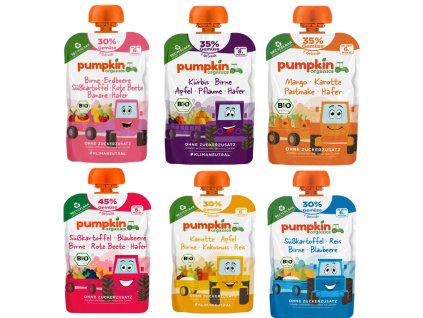 Pumpkin Organics kapsičky, už od 6.měs.