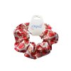 Saténová Gumička Scrunchies - Jahoda