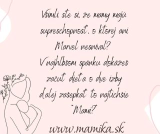 Máte aj vy túto schopnosť? Tak, opravte ma, ak sa mýlim, ale podľa mňa toto ani Thor ani Captain America nevedeli. 😄🦸‍♀️...