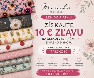 🌸 Len do piatka získate 10 € zľavu na všetky tričká! 🤍 Vyberte si svoj obľúbený úplet, strih aj veľkosť a my vám tričko...