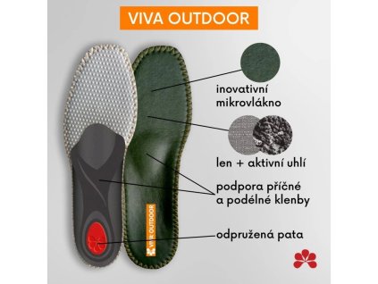 7092 pedag viva outdoor ortopedicka vlozka nova