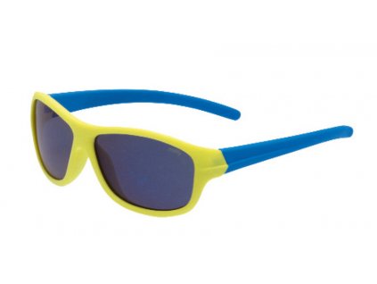 Dětské gumové sluneční brýle 3F RUBBER - ŽLUTO MODRÉ