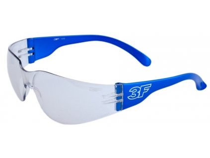 Dětské sportovní brýle 3F MONO S ČIRÝMI ZORNÍKY - 3 barvy postranic