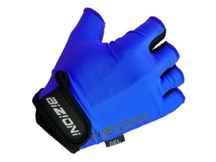lasting cyklo rukavice s gelovou dlani gs34 modre