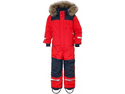 bjornen kids coverall red