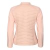 Dámská FUNKČNÍ hybridní bunda - pudrová