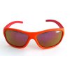 Dětské gumové sluneční brýle 3F RUBBER - ORANŽOVO ČERVENÉ 1603