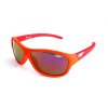 Dětské gumové sluneční brýle 3F RUBBER - ORANŽOVO ČERVENÉ 1603