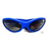 Dětské gumové sluneční brýle 3F s GUMIČKOU - modré