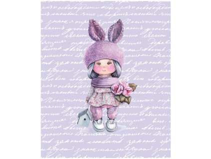 dolls fialová 01