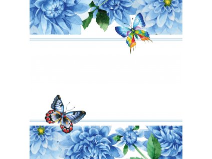 bordura motýli Kreslicí plátno 1