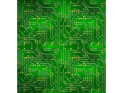 čip zelený Kreslicí plátno 1