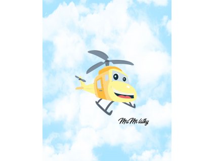 vrtulnník Kreslicí plátno 1