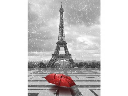 paříž deštník Kreslicí plátno 1