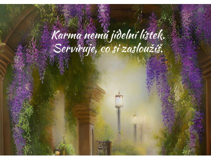 fialová karma