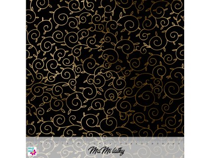 Luxury Black and Gold Art Deco 14 01 30X30 NAHLED