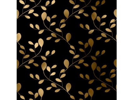 Luxury Black and Gold Art Deco 11 01 30X30