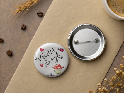 Pin Badge Mockup 01 by PrintStarXS