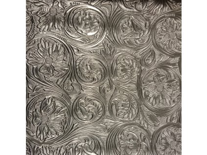 Koženkový panel relief 40x30cm retro černé