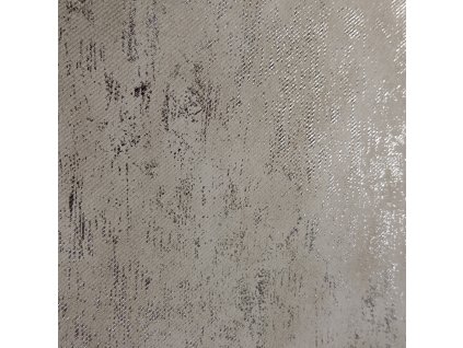 Koženkový panel 20x30cm bílý jeans se zlatotiskem