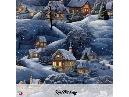 Painted Christmas Scenes 1 10 30x30 nahled