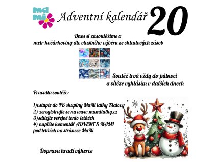 Ilona strou - advent 20 - vzor prosím do poznámky