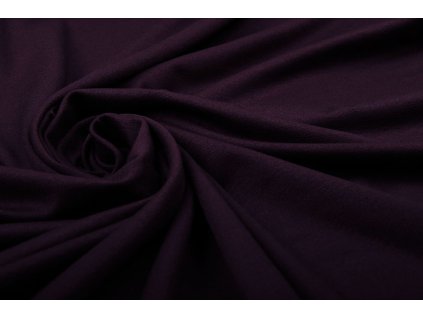 viskose jersey dunkel aubergine