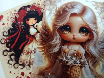 Letní softshell panel cca 20x30cm (A4) tisk na přání