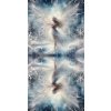 Zrcadlový panel 50x100cm anděl ledový