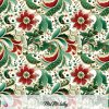 Retro Christmas Paisley Seamless 8 30x30 nahled