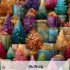 Elegant Christmas Seamless Pattern 30x30