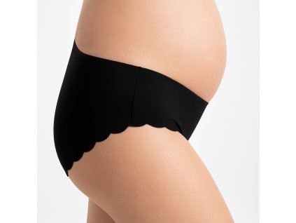 Čierne bezšvové nohavičky Ely