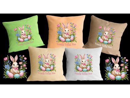 hlavná na zajačik v košíčku s vajíčkami