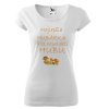 hubárka biele tričko
