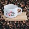salka s podstavcom kava je moj valentin