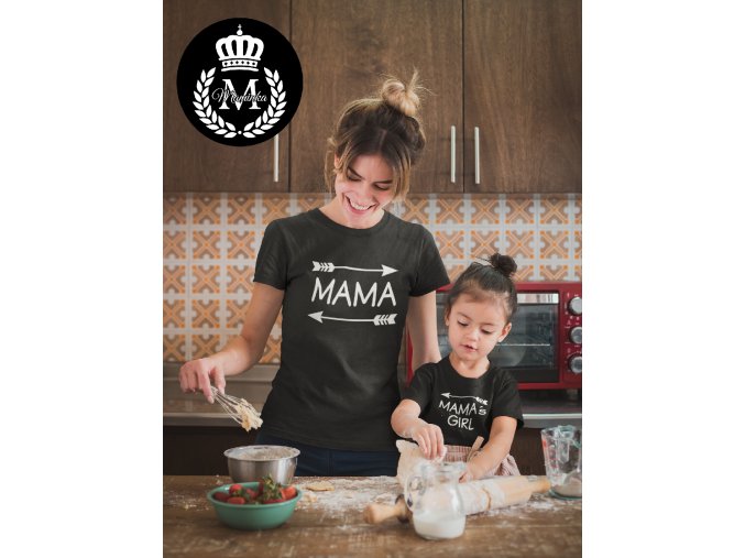 mama girl tricka tshirts www.maminka tricka.sk trickopre mamu pre dceru otca syna