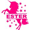 jednorozec s menom tricko s jednorozcom www.maminka tricka.sk unicorn pink
