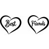 Best Friends www.maminka tricka.sk Best friends tshirt tricko pre kamarat