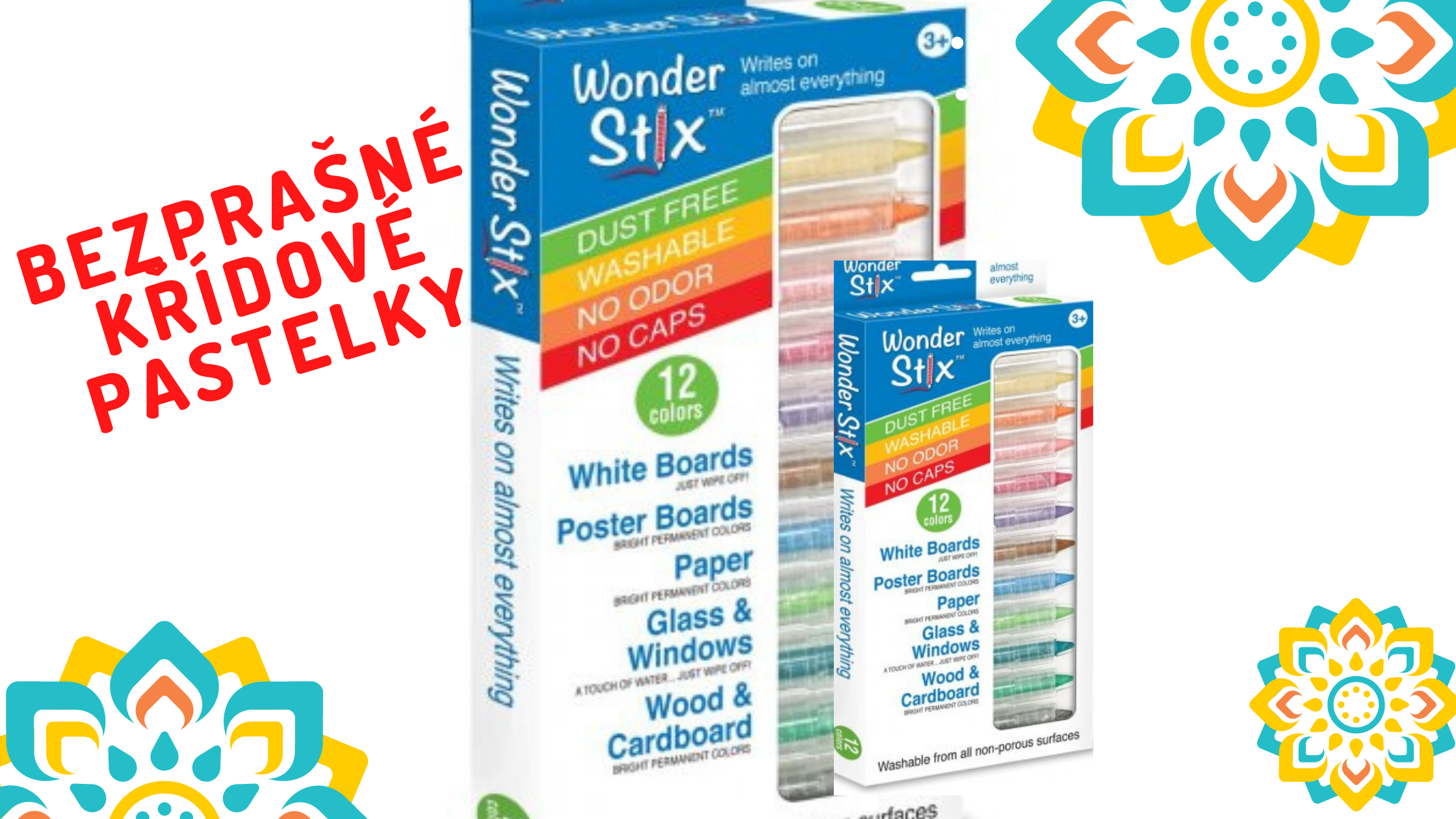 Křídové pastelky Wonder Stix