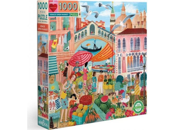 Puzzle Benátky, 1000 dílků
