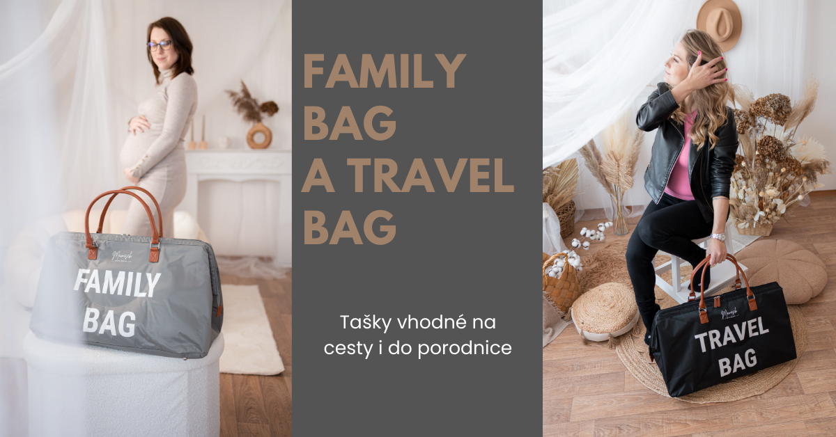 Family a travel bag