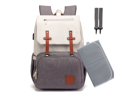 Přebalovací batoh pro maminky Beige Machine