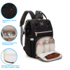 Přebalovací batoh na kočárek s praktickými termokapsami, USB ohřívačem lahviček a háčky na kočárek. Ergonomický batoh s USB portem. Ideální dárek pro maminky
