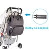 Přebalovací batoh pro maminky Star Light Grey