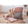 Výhodný set přebalovacího batohu Pink Machine a Travel Bag XXL. Stylový, voděodolný, s termokapsami. Ideální na cesty s miminkem. Doprava zdarma.